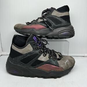 Puma Shoes Mens 8 Blaze of Glory Sock Core Running Sneakers Gray